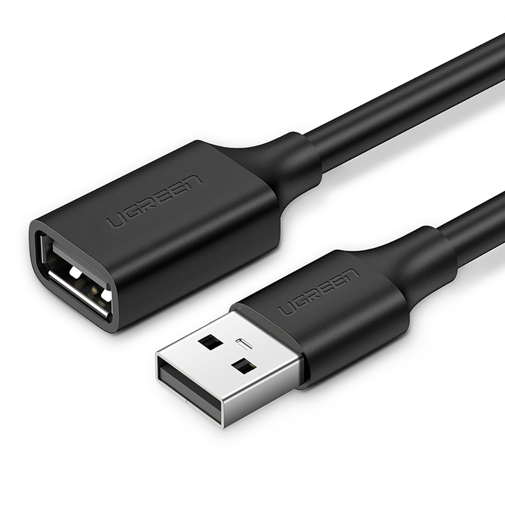 Ugreen przedłużka adapter USB 2.0 0,5m czarny