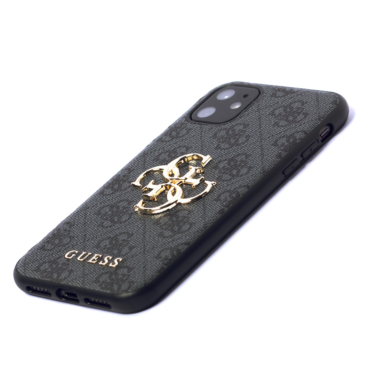 Elegant and timeless Guess case for iPhone 11 / XR from the 4G Big Metal Logo series