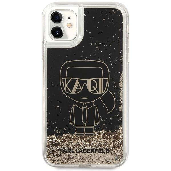 Karl Lagerfeld case for iPhone 11 / XR from the Liquid Glitter Gatsby series