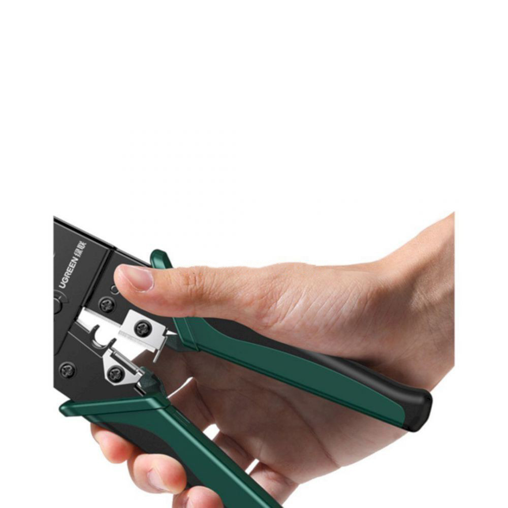 Ugreen ethernet cable plug crimper - green (NW136 70683)