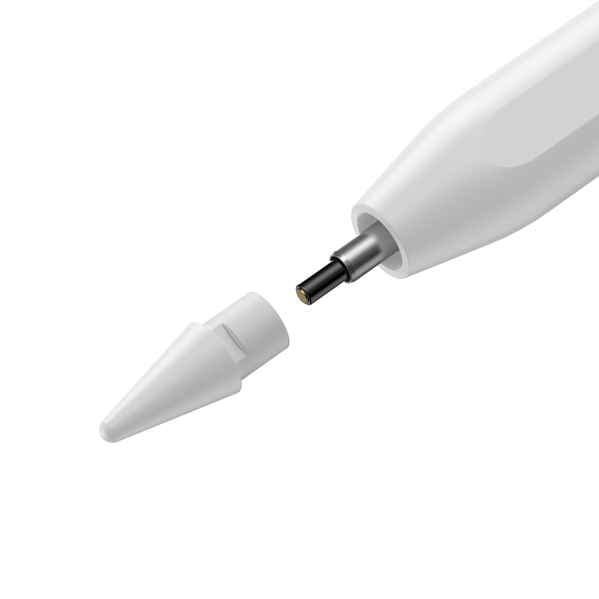 Baseus Wireless Active Stylus + austauschbare Spitze weiß