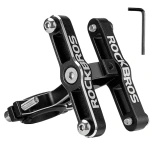 Rockbros KS-415 Aluminum Adjustable Bottle Cage Adapter - Black
