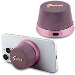 Guess Magnetic Script Metal Bluetooth speaker - pink