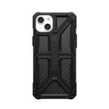 UAG Monarch Hülle für iPhone 15 Plus – schwarzer Carbon