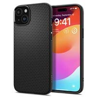 Etui Spigen Liquid Air na iPhone 15 Plus - czarny mat