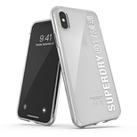 SuperDry Snap iPhone X/Xs Clear Case biały/white 41576