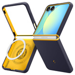 Nano Pop Mag MagSafe Hülle für Samsung Galaxy Z Flip 7 – Marineblau und Gelb