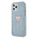 Guess GUHCP12MPCUJULLB iPhone 12/12 Pro 6.1&quot; blue/light blue hardcase Jeans Collection