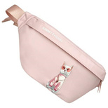 Torba na ramię Nimmy Crossbody Glasses Cool Cat - różowa