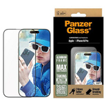 PanzerGlass Screen Protector Aluminum Frame iPhone 16 Pro 6.3&quot; Ultra-Wide Fit 2850