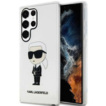 Etui Karl Lagerfeld Ikonik Karl na Samsung Galaxy S23 Ultra - przezroczyste