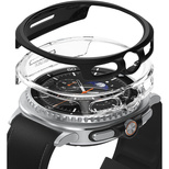 Ringke Slim 2-pack Case for Samsung Galaxy Watch 8 Classic 46mm - Transparent-Matte Black