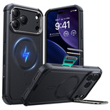 ESR Cyber ​​Kickstand MagSafe Case für iPhone 17 Pro - Schwarz