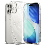 Ringke Air iPhone 17 Hülle - Klarer Glitzer