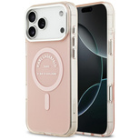 Karl Lagerfeld IML Karl RSG Logo MagSafe Case für iPhone 17 Pro Max - Pink