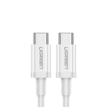 Ugreen US264 60517 USB-C / USB-C PD QC AFC Cable 0.5m - White