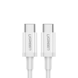 Kabel Ugreen US264 60517 USB-C / USB-C PD QC AFC 0.5m - biały