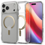Spigen Ultra Hybrid MagSafe Case für iPhone 17 Pro Max - Transparent Gold
