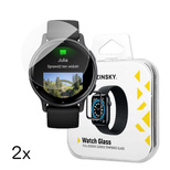 Szkło hartowane Wozinsky Full Glue do Garmin Vivoactive 5 (2 szt.)