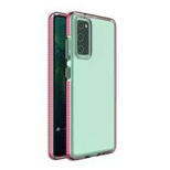 Spring Case Silikon Gel Handyhülle Schutzhülle für Samsung Galaxy A02s EU dunkelpink