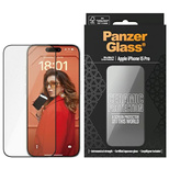 PanzerGlass Ceramic Protection Keramikglas für iPhone 15 Pro mit Positionierer