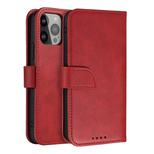 Magnet Case mit Klappe für Samsung Galaxy S25+ – rot