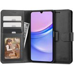 Tech-Protect Wallet Case for Samsung Galaxy A15 4G / 5G - Black