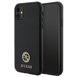 Guess Strass Metal Logo iPhone 11 / Xr 6.1&quot; Case - Black