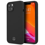 Mercedes Silicone Line Case für iPhone 13 mini - Schwarz