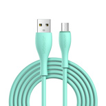 Kabel Joyroom Bowling Data Cable S-2030M8 USB-A / micro USB 3A 2m - zielony