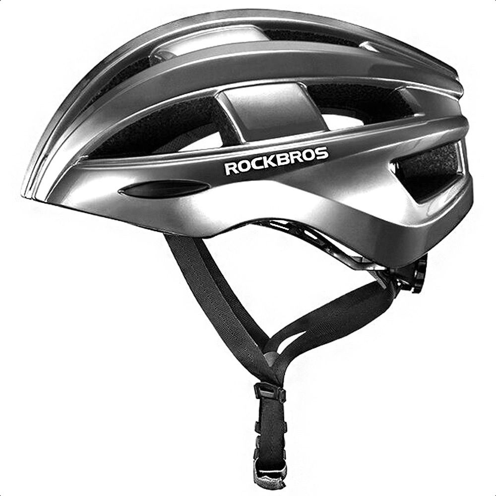 >Kask rowerowy Rockbros ZK-013BK na białym tle