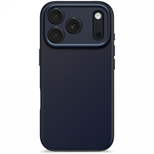 Decoded AntiMicrobial Silicone Backcover Case with MagSafe for iPhone 17 Pro - Navy Blue