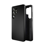 Puro Icon Mag Silikonhülle mit MagSafe für Samsung Galaxy S25 Ultra – Schwarz