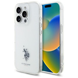 US Polo USHCP15XUSMT iPhone 15 Pro Max 6.7&quot; Clear/Transparent IML Printed Double Horse Logo