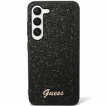 Guess Glitter Script Case for Samsung Galaxy S24 Ultra - Black