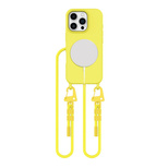 Tech-Protect MagNecklace MagSafe Case with Lanyard for iPhone 16 Pro Max - Yellow