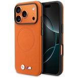 BMW M FW MagSafe Hülle mit Metalllogo für iPhone 17 Pro – Orange