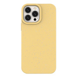 Eco Case case for iPhone 14 Plus silicone degradable cover yellow