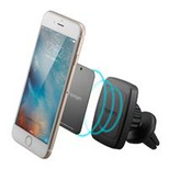 Spigen H12 phone holder for car air vent magnetic - black