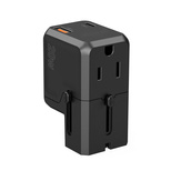 Choetech PD6038 USB-C USB-A PD 20W Travel Charger USA EU UK AU - Black