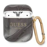 Guess GUA2UNMK AirPods cover black/black Marble Collection