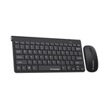 Wozinsky Wireless Keyboard + Compact Mouse Set - Black