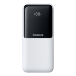 Powerbank Baseus Lipow 20000mAh 22,5W z dwoma wbudowanymi kablami z dodatkowym kablem Baseus Simple USB-A - USB-C 3A 20cm - biały