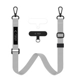 Tech-Protect C6S Langes Lanyard für Handys - Grau