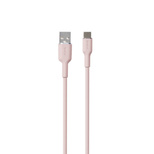 Puro Soft USB-A – USB-C-Kabel 1,5 m – Rosa