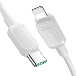 Joyroom Multi-Color Series A14 USB-C / Lightning 30W Kabel 1,2 m - weiß
