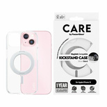 CARE by PanzerGlass Kickstand Case MagSafe für iPhone 15 – Silber