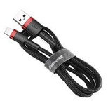 Baseus Cafule USB-A / Lightning 1,5A QC 3.0 Kabel 2 m - Schwarz und Rot