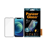 Szkło hartowane PanzerGlass Pro E2E Super+ na iPhone 12 Mini - czarne