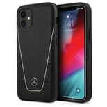 Etui Mercedes Dynamic Line na iPhone 12 mini - czarne